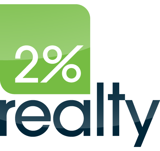 2% Realty logo for Calgary real estate agent Calvin Quach”