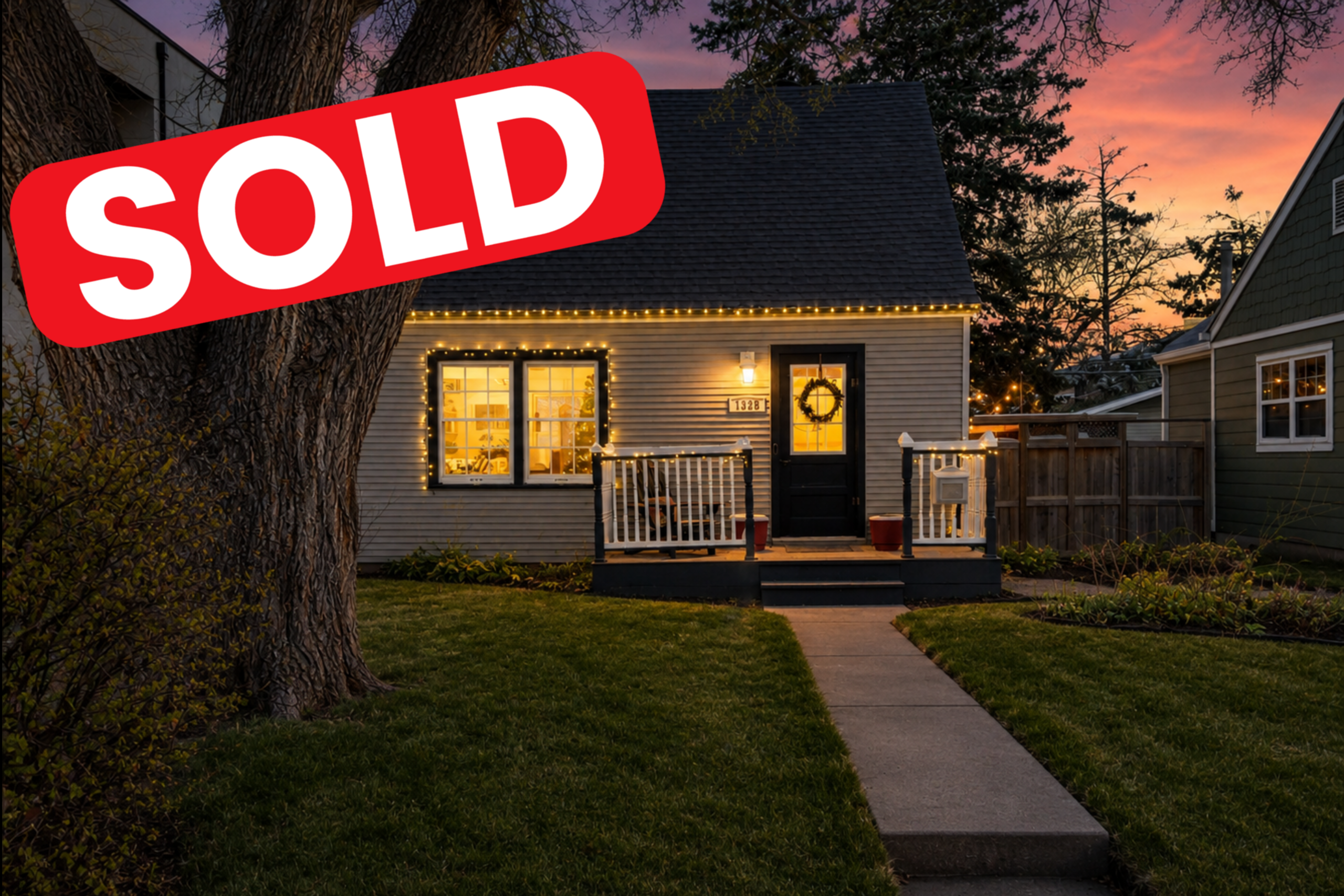 Sold home at 1325 18 Avenue – exterior front photo of recently sold property by Calvin Quach, 2% Realty.