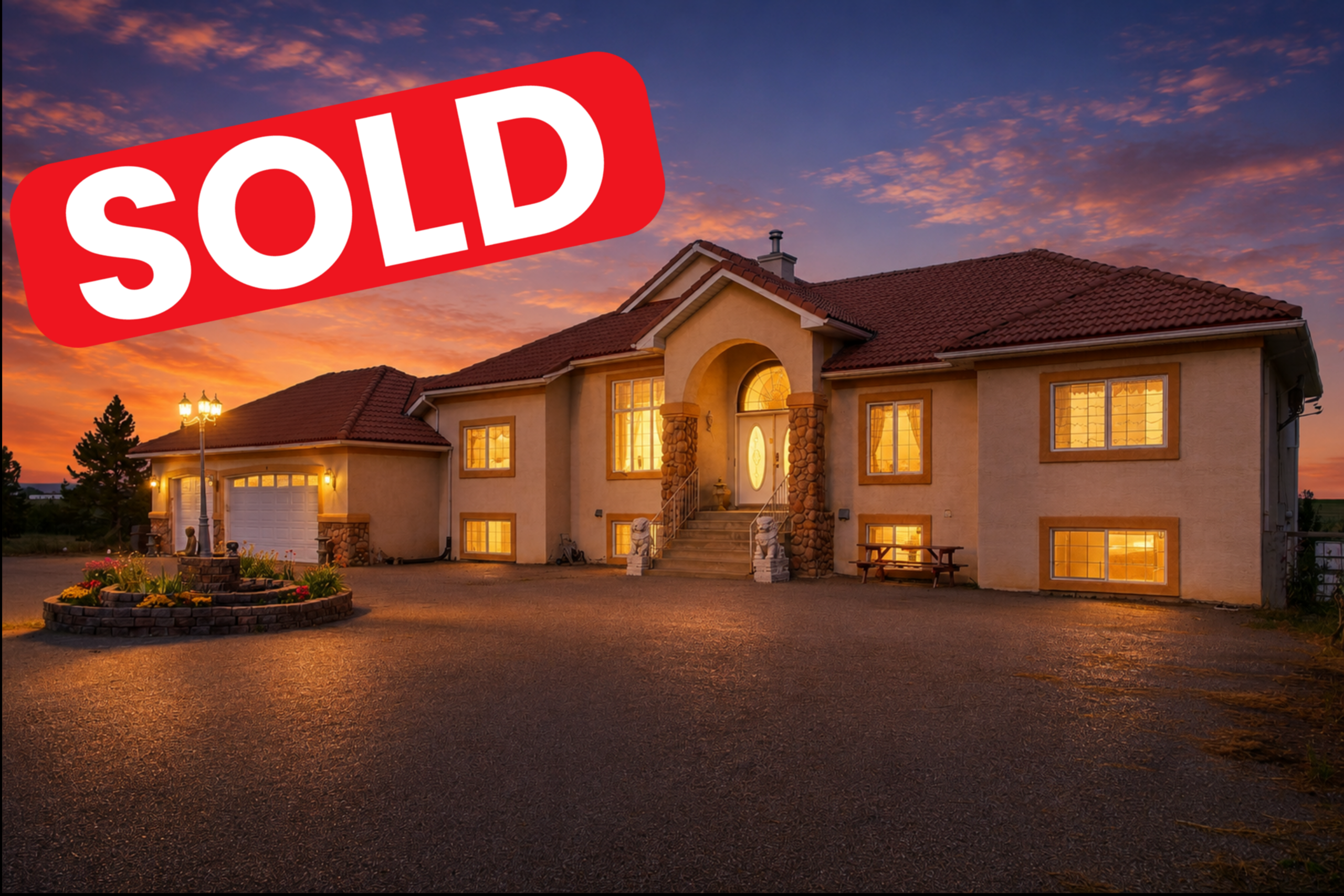 Sold home at 6 Meadow Ridge Bay– exterior front photo of recently sold property by Calvin Quach, 2% Realty.